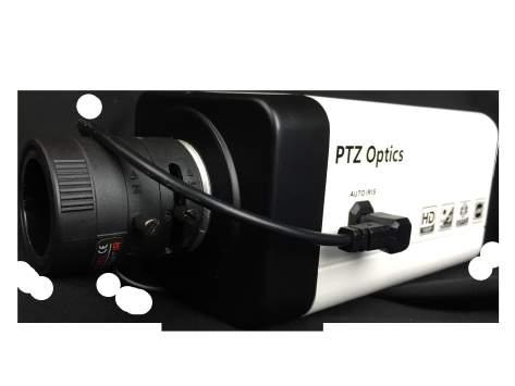 ZCam Variable Lens (GEN 2) Model Number: PVTL-ZCAM-G2 PTZ OPTICS 3G-SDI Box Camera The PTZ Optics VL-ZCam is a 1080p box camera for capturing HD video with a variety of lenses.