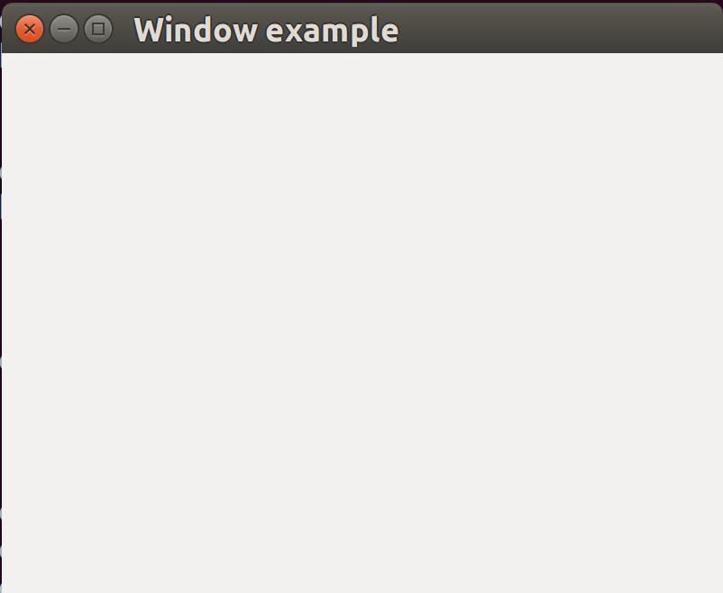 An empty JFrame is not very useful // In some GUI class: window = new JFrame("Window example");