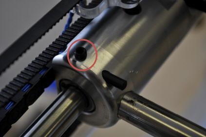Introduction If your CubeX has a metal set screw visible on the X axis