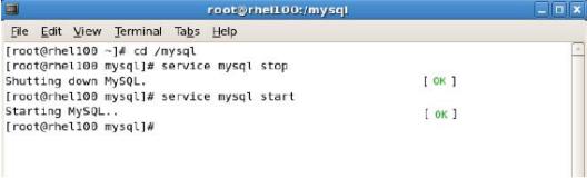 3 Startup and stop Starting up and stopping the MySQL service MySQL is automatically configured as the system service after the MySQL server is installed. See Figure 7.
