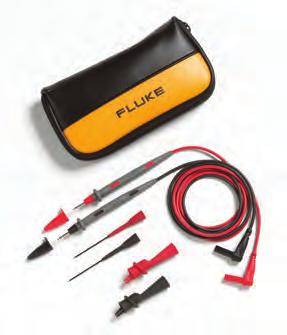 Test Lead Set TL81A Deluxe Electronic Test Lead Kit Includes components of TL80A-1, plus one pair (red, black) each modular 1 metre long