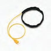 to 816ºC 2 cm 80PK-27 SureGrip Industrial Surface Probe Type-K thermocouple for surfaces in rugged environment Durable ribbon sensor Measurement range: -127 to