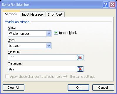 Use the following procedure to create a data validation rule. 1. Select the cells where you want to apply the data validation rule. 2. Select the Data tab from the Ribbon. 3.