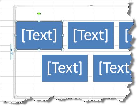 Adding Text to the Diagram After you have inserted a SmartArt graphic, you ll need to add you custom text to the diagram.