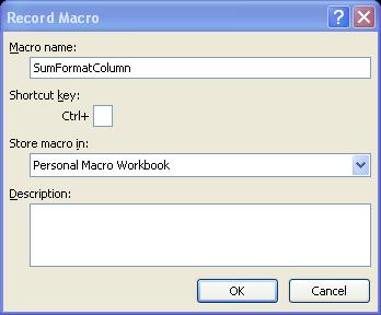 Recording and Running Macros A macro is recorder that you turn on, perform a series of actions that you ll need to perform repeatedly, and then turn off.