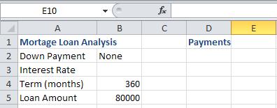 Using a One Input Data Table A one-variable data table will show how different values for one variable change the results of one or more formulas.