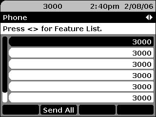 The Top Line Push Type Using the <Topline> tag The <Topline> tag consists of the actual text message to display on the telephone s Top Line.