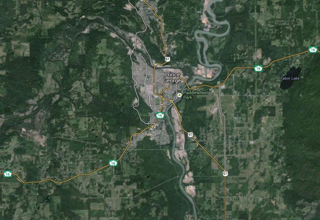 Raster GIS Google Earth image (raster) with roads overlain (vector) Raster GIS The early