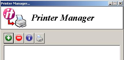 To create a Polkadots Printer, launch the Printer Manager in one of the following ways: click Start > Programs > Polkadots >