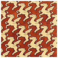Escher Tessellations So here is one cool