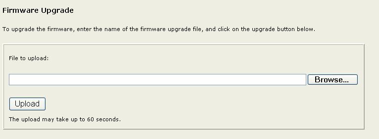 Firmware upgrade You could upgrade the firmware of the device via WEB. Figure 11 Firmware upgrade 1. Click the Browse, and choose the file to upgrade. 2.