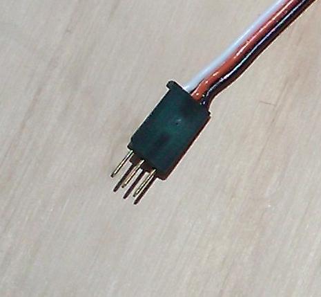 Standard 2-wire motor cable Standard 3-wire PWM