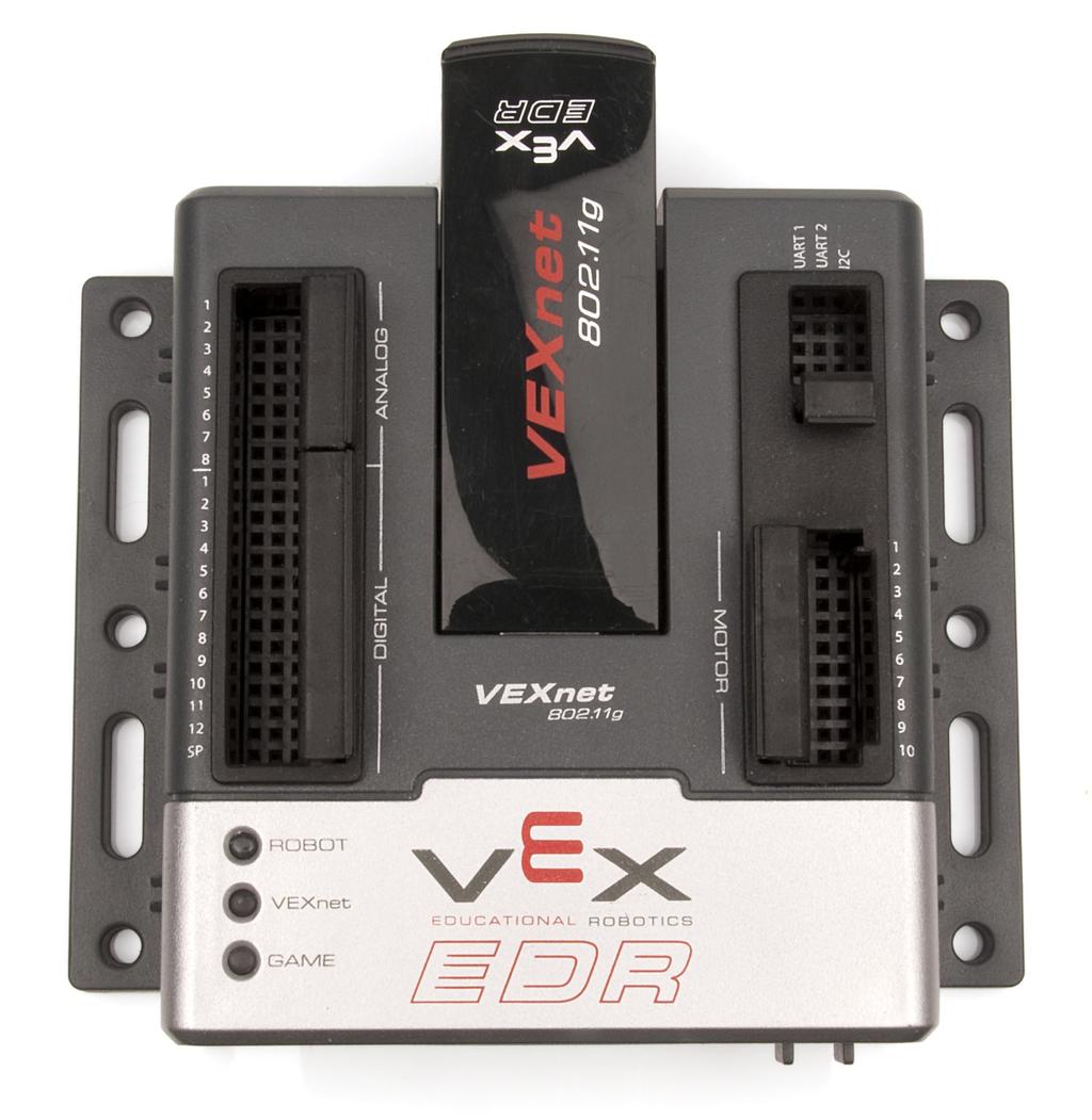 VEX Cortex Pinouts Ground + 5V Signal/Control + Battery Power +