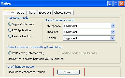 tray icon at the right-bottom corner of Windows desktop is VoIP, user can press # key to switch to Landline mode and check whether there is familiar landline dial tone or not. b.