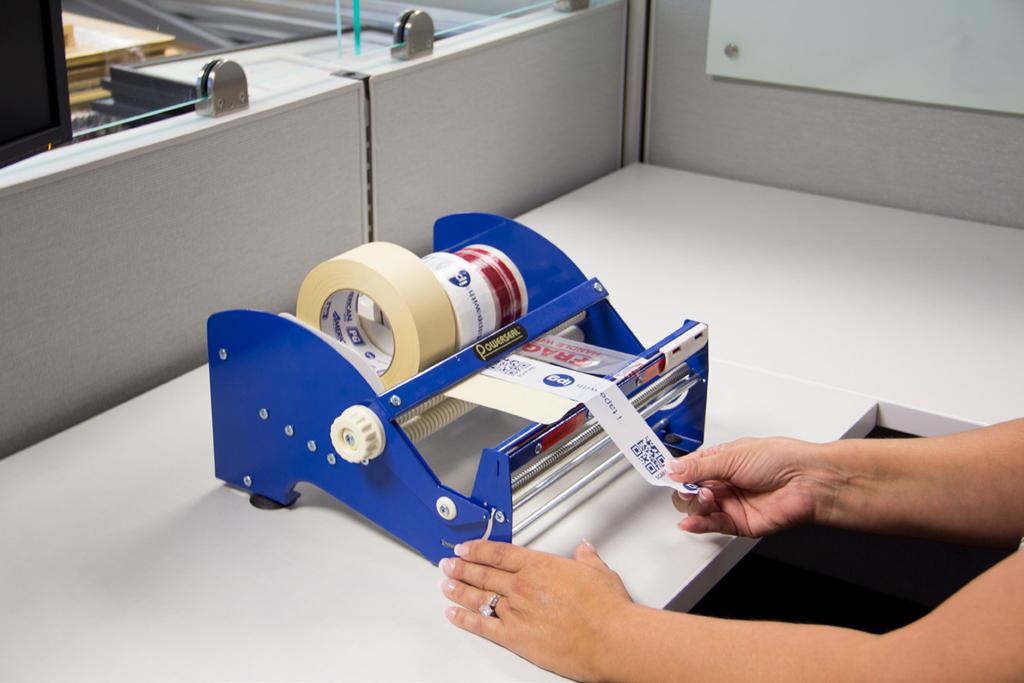 TAPE DISPENSERS MULTI-ROLL DESKTOP DISPENSERS Durable, small table top design, can be used with most types of tapes.