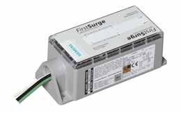 FirstSurge Whole House Surge Protection Device FirstSurge is equipped with ground reference monitoring notifying you a rare safety hazard exists due to a compromised electrical system neutral to