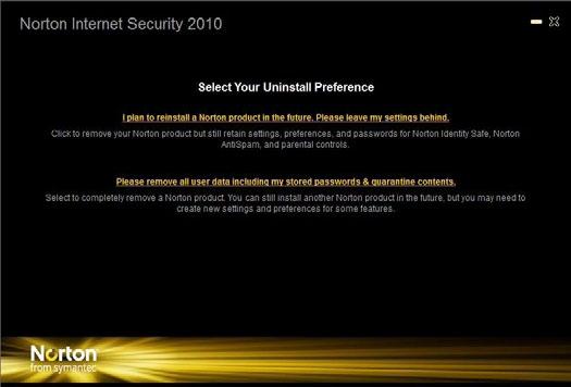 Installing Norton Internet Security 2010 Option B: If you have the Norton Internet Security 2010 trial but have not activated it.
