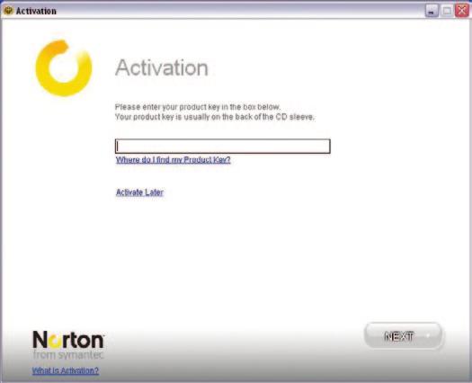 Installing Norton Internet Security 2010 Option C: If you have another type of antivirus software installed on your computer.