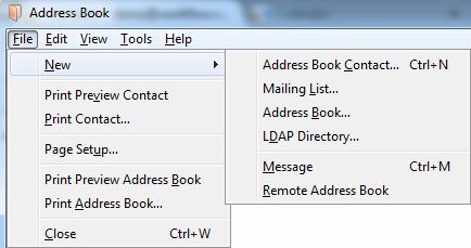 Address Book Before setting up your address book make sure SOGo add-on is installed.