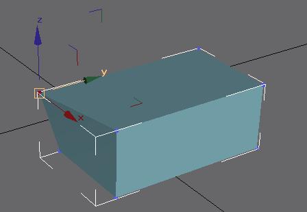 At the moment the object ( Editable Mesh ) is selected, and a Move for example will affect the whole object.