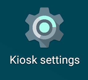 Kiosk setting app: Clear app data button and trigger The Kiosk setting app that is an add-on for the Kiosk app now has a clear button, which clears