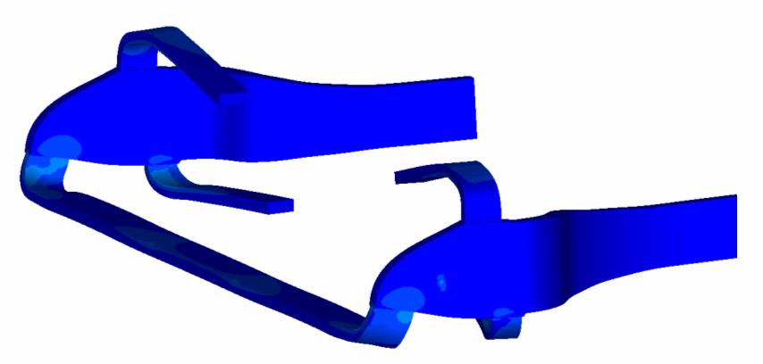 Specification of axle Modeling of Elastic Components First comparison MBS FEM Design concept: one body with integrated flexible components FEM: Orthotropic material