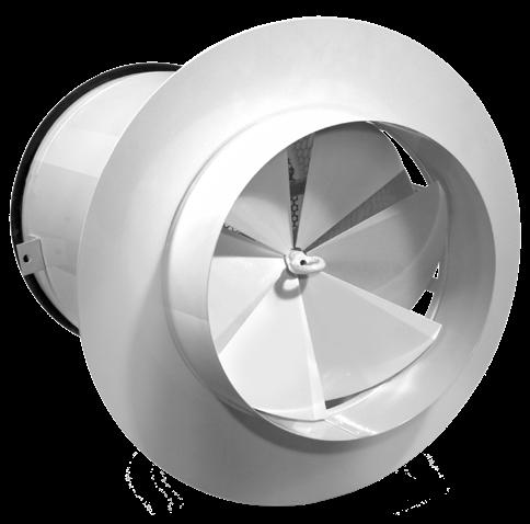 Adjustable swirl diffuser PDZA Adjustable ceiling swirl diffuser PDZA is intended for commercial and industrial buildings with a large room volume and high ceiling interiors, for example market