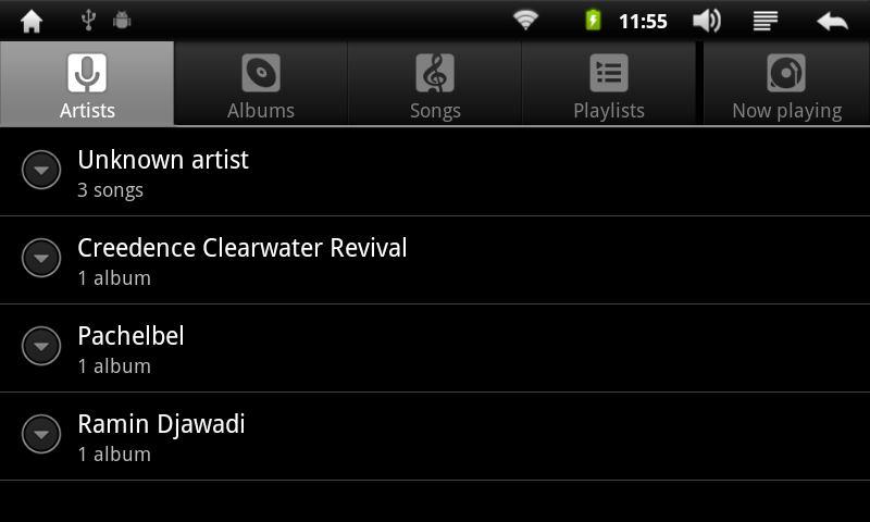 3.1 Music Supported audio file formats: MP3, WAV, OGG etc.. Audio files can be stored on an SD card.