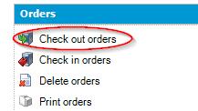 How to Access Orders from MyCCOF Orders in Accepted status in your MyCCOF Infoportal can be checked out to Ecert Onsite. Check out orders while you have an internet connection.