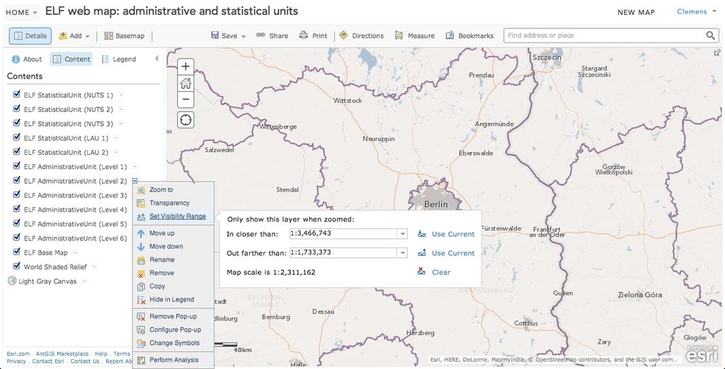 Prepare data for use in map based apps Example: a layer /