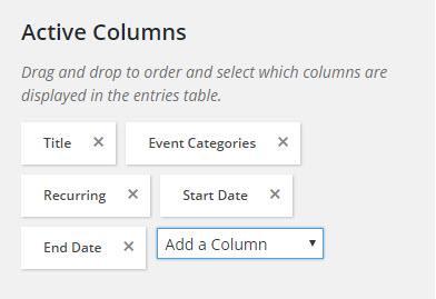 Author Tags Comments Creating saved filters The Filters & Columns meta box also allows you to created saved custom filters based on any combination of available