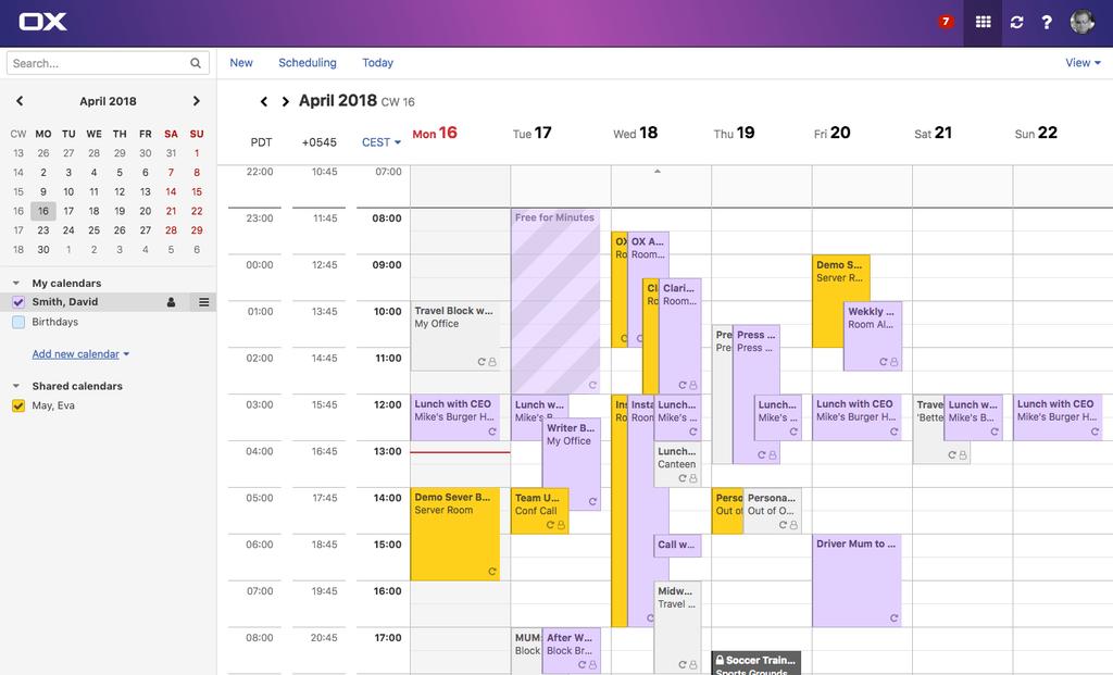 New Calendar Updated UI The new calendar UI sees the addition