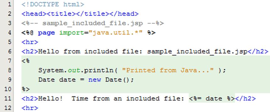 jsp (w/ errors) Figure 18: Image 4: Code - jsp (w/