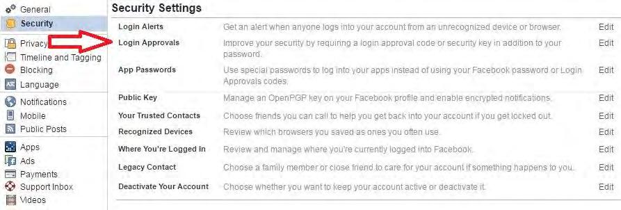 Every login attempt to your Facebook account will be interrupted and a code sent to the mobile phone on file with Facebook.
