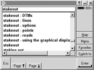 And now that it runs in the Windows CE environment, you get all the benefits of familiar Windows operation. Active icons provide valuable realtime status information.