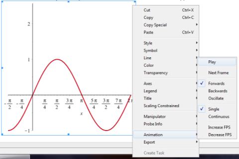 To see how the midline affects the sine wave, enter the following
