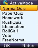 If you choose one of the Free Style activities, which include FreeNormal, FreeRush and FreeEliminate, you will not need to load an exam prior