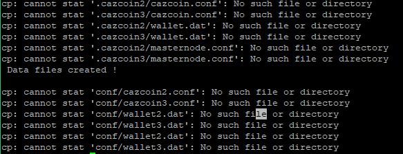 wget https://github.com/copicogithub1/cazcoin/releases/download/1.2.4/mnupdate.sh chmod 755 mnupdate.sh./mnupdate.sh This will ask you what version of wallet you d like to install.