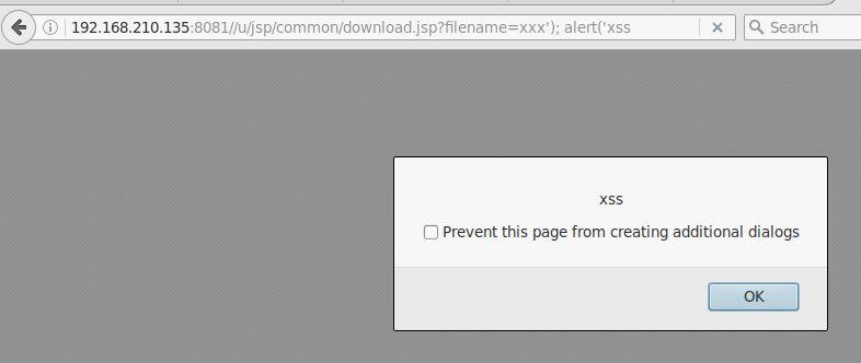 in a the victim s browser session within the trust relationship between their browser and the NetGain EM web interface. GET //u/jsp/common/download.jsp?filename=xxx');%20alert('xss HTTP/1.1 Host: 192.