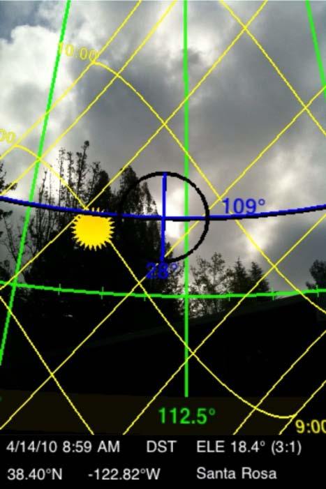 About Solmetric isv The Solmetric isv Sun Viewer application uses the iphone camera to provide an augmented reality view of the sun paths at your location.