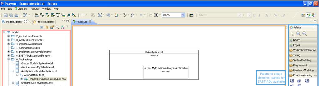Figure 2: The workspace launcher After a while, the Papyrus Environment will open with a sample EAST-ADL