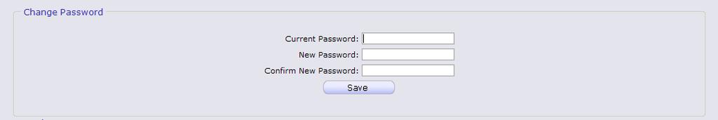 B. Changing Passwords Procedure to Change Your Password 2. Click on the Setup tab. 3. Enter your current password 4. Enter the new password you desire 5. Re enter the new password you desire.