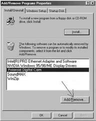 Uninstalling Polaroid izone300 driver (PC Only) For Windows 98SE Users: NOTE: The following
