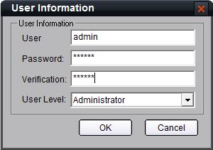 Administrator has all the rights by default; as for Guest, you need to set the rights for it Double click the user name or right click it and select Modify User to change the password and user