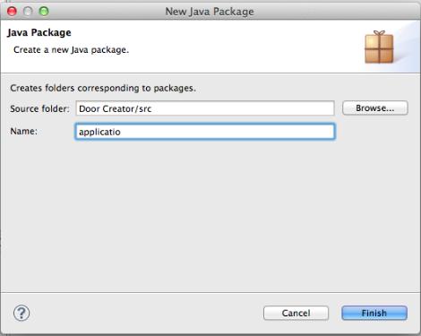 between packages Eclipse will automatically fix