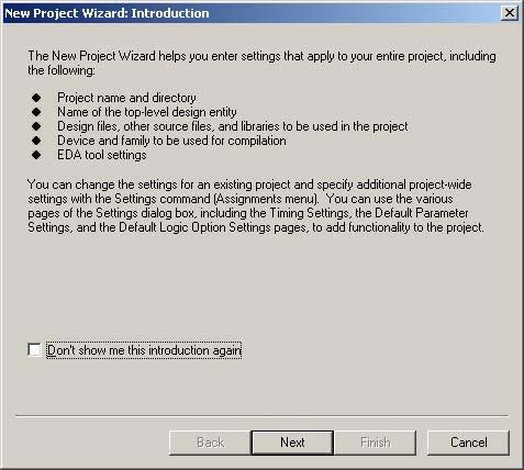 Introduction Introduction This tutorial will guide through the basic features of the Quartus II software.