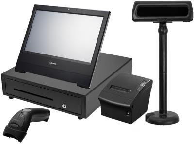 Great connectivity Equipped with six USB ports and two COM ports if offers sufficient connectivity for typical POS peripherals like receipt printer, customer display, barcode scanner, cash drawer,