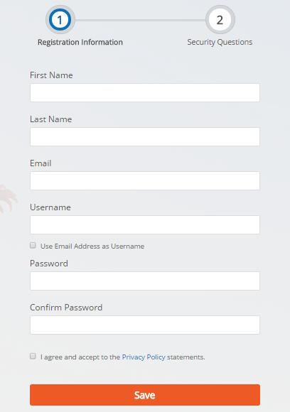 User Account Management 4. Click Create Account. Figure 3. User Login 5. In the First Name field, enter your name. 6. In the Last Name field, enter your last name. 7.