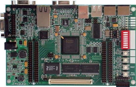 GR-XC3S-1500 Development Board The system core IC is a Xilinx Spartan III FPGA Features FPGA: XC3S-1500-FG456-4C FPGA On-board memory