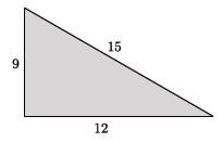 Lesson #96 Pythagorean Triples Pythagorean s Theorem can be used to